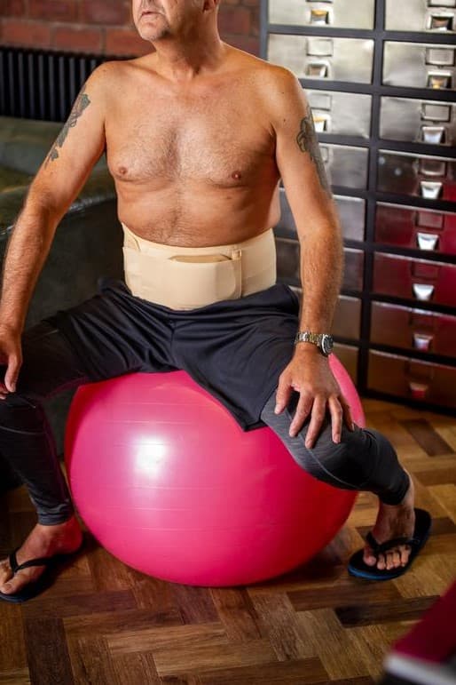 Ein Gürtel zum Schütz und halten des Stomabeutels